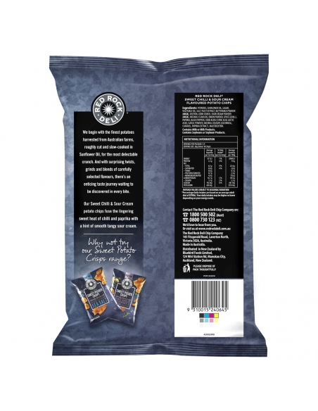Red Rock Chip甜辣椒和酸奶油165g