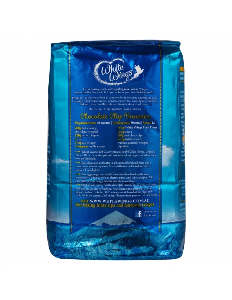 White Wings Plain Flour 1kg x 1