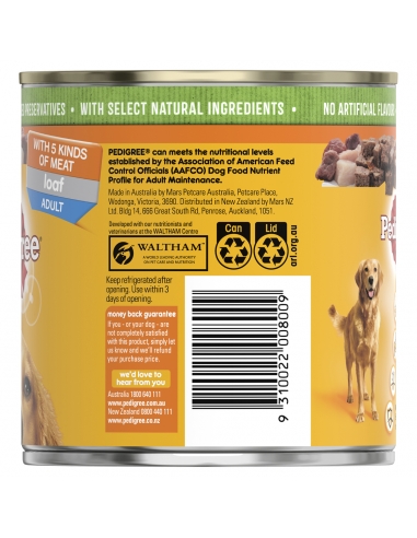 Pedigree 5 Arten 700g
