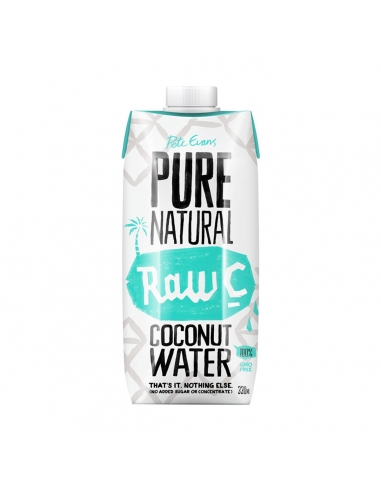 Rauw kokoswater 330 ml x 12