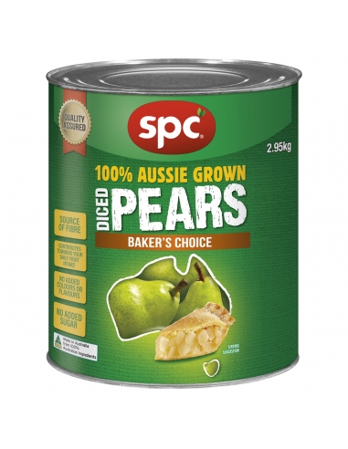 Spc Baker Choice Pear Slice 2.95kg x 1
