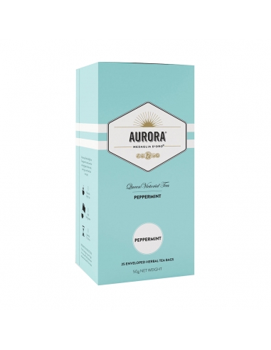 Paquet de 25 menthe poivrée Aurora Tea