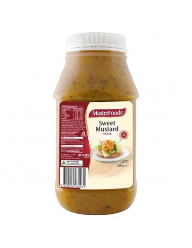 Masterfoods Sweet Mustard Pickle Relish 2.6kg x 1