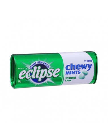 Menta Wrigley Eclipse Chewy Spearmint 27g x 20