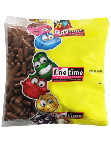 Finetime Milk Chocolate Bullets 1kg x 1