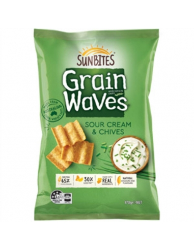 Grainwaves Sour Cream & Chives 170g x 1