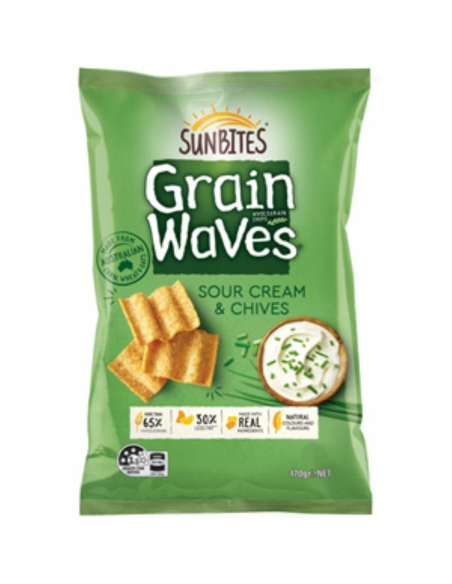 Grainwaves Sour Cream & Chives 170g x 1