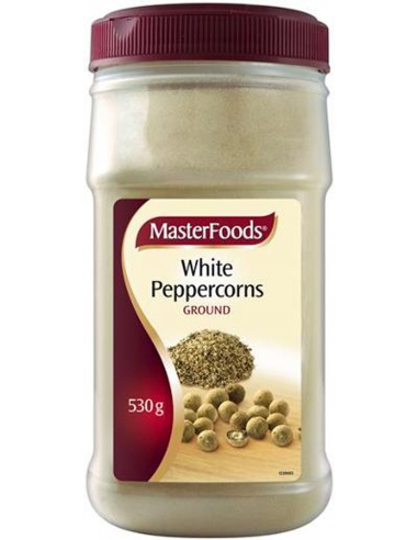 Masterfoods Ground White Pepper 530gm x 1