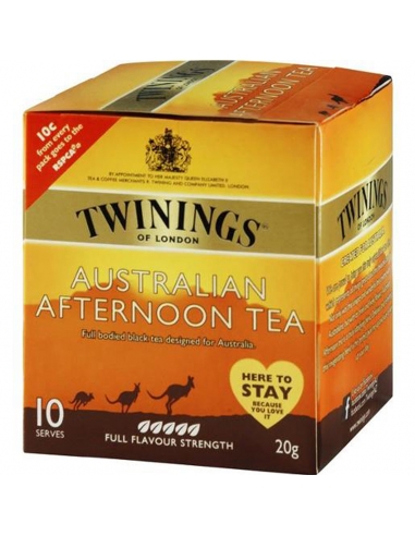 Twinings Australijskie torebki na popołudniową herbatę 10 sztuk