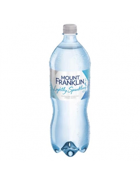 Eau minérale pétillante légère Mount Franklin 1,25 l