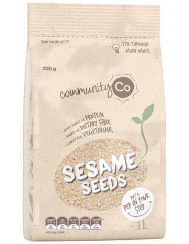 Community Co Sesame Seeds 325gm x 6