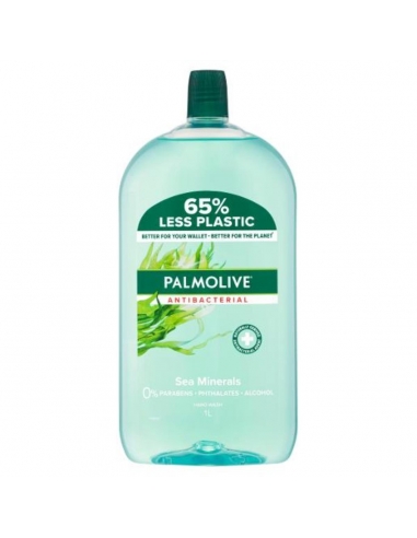 Palmolive Naturals Sea Minerals Handwas Navulling 1l x 3