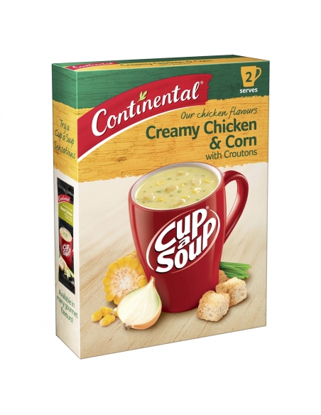 Poulet au maïs crémeux Continental Crouton 60g