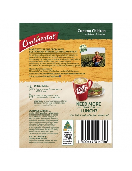 Continental Lots Crema De Fideos Con Pollo 60g