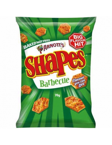 Arnotts Shapes Barbeque 70g x 12