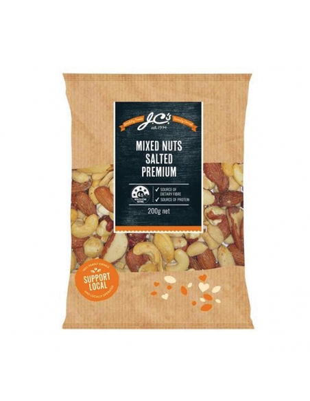 Jc's Salted Mixed Nuts 200g x 12