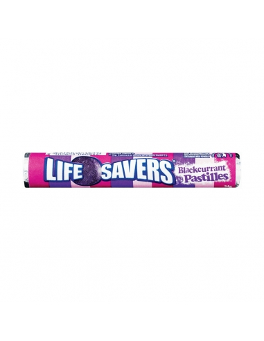 Wrigley Lifesavers Blackcurrant 34g x 24