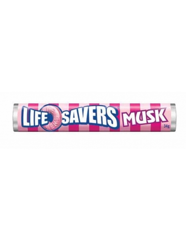 Wrigley Lifesavers Muskus 34g x 24