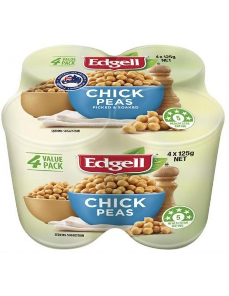 Edgell Chick Peasマルチパック4パック125gm
