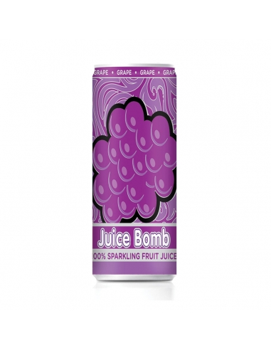 Juice Bomb Druif 250 ml x 24