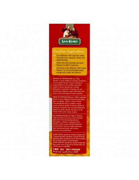 San Remo Couscous 500g x 1