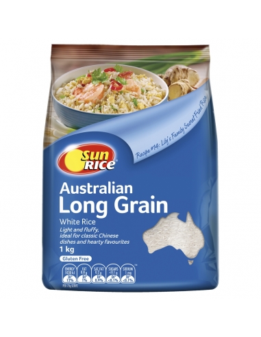 Sunrice White Long Grain 1kg