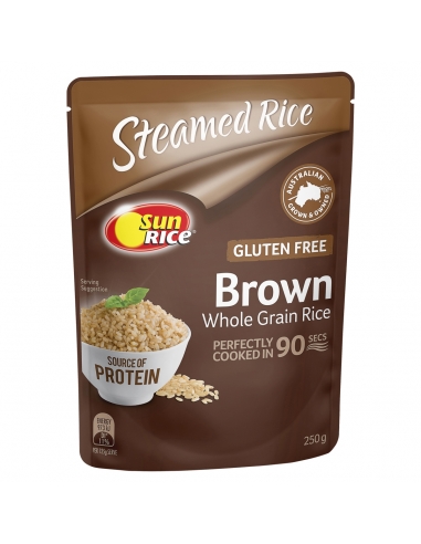 Sunrice Brown Med 90 Sec Rice x 1