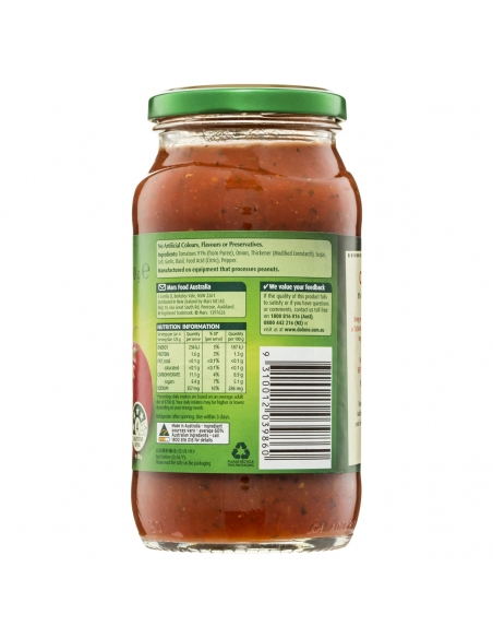 Dolmio Traditional Classic Tomate 500g