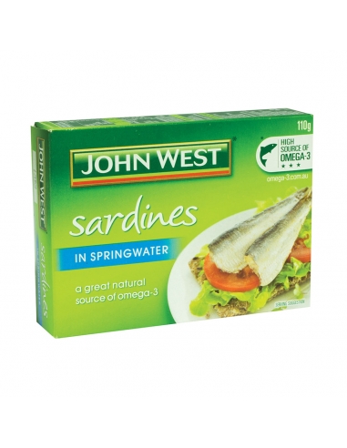 John West Sardines Quellwasser 110g