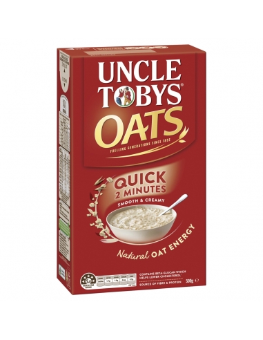 Uncle Tobys Quick Oats 500g x 1