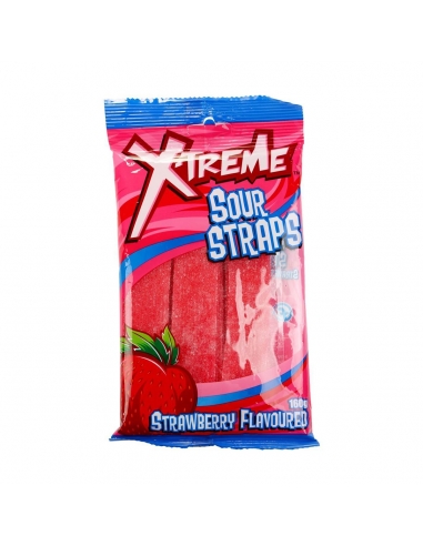 Xtreme Strawberry Straps 160g x 12