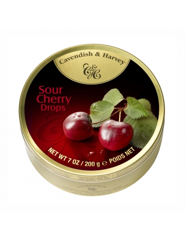 Cavendish and Harvey Sour Cherry Drops x 10