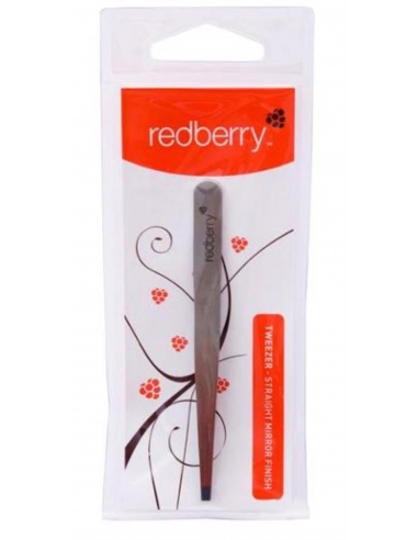 Pinzetta diritta Redberry x 6