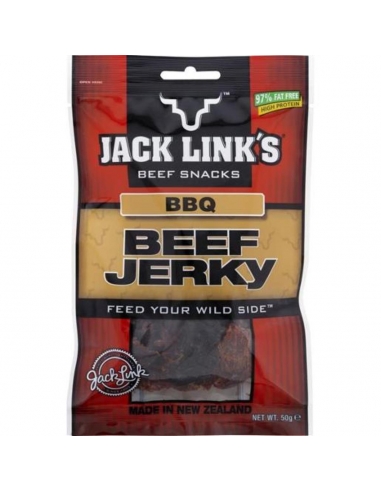 Jack Links Bbq Beef Jerky 50gm x 10