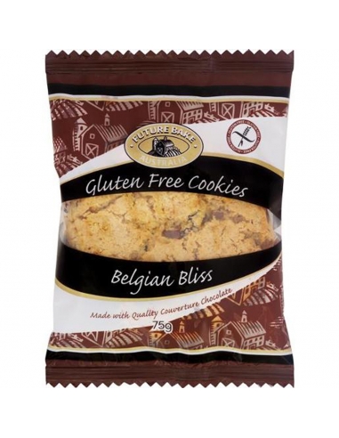 Future Bake Belgian Bliss Biscotto Senza Glutine 75gm x 14