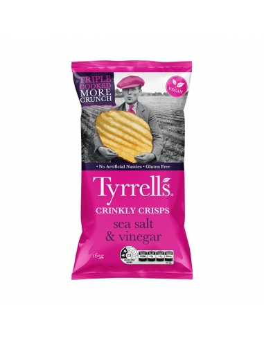 Tyrrells Salt & Vinegar 165g x 1