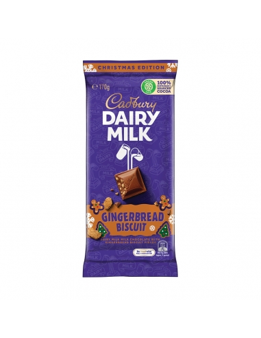 Cadbury Peperkoekkoekjesblok 170 g x 16