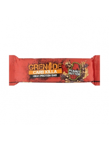 Barretta ad alto contenuto proteico Grenade Carb Killa Peanut Butter 60g x 12