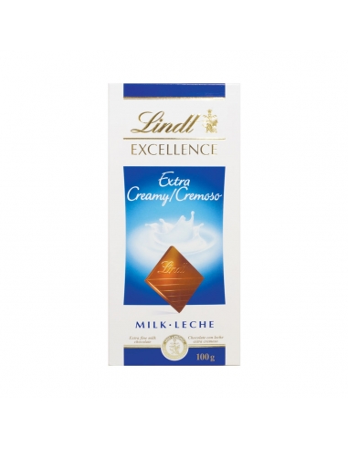 Lindt Excellence Extra Cream Milk 100g x 10