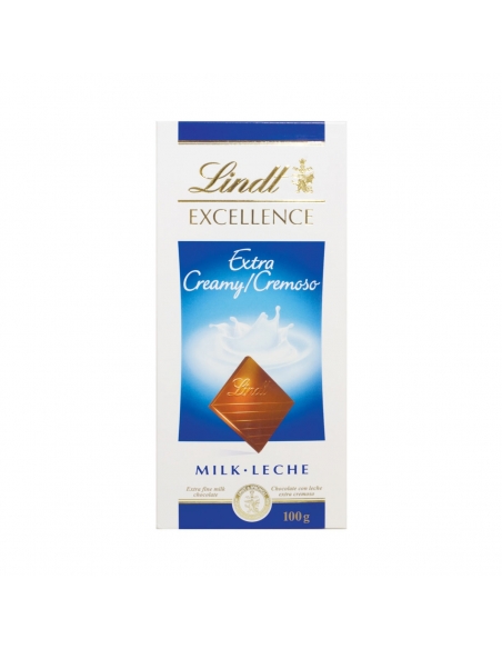 Lindt Excellence Extra Cream Milk 100g x 10