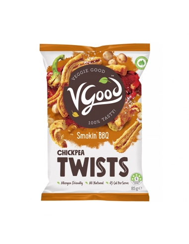 Vgood Pois Chiches Twists Barbecue 85g x 7