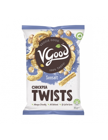 Vgood Chickpea Twist Sea Salt 85g x 7