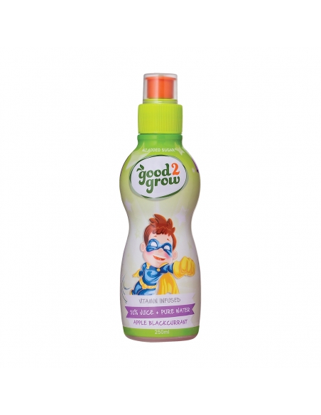 Good 2 Grow苹果黑加仑绿色250ml x 12
