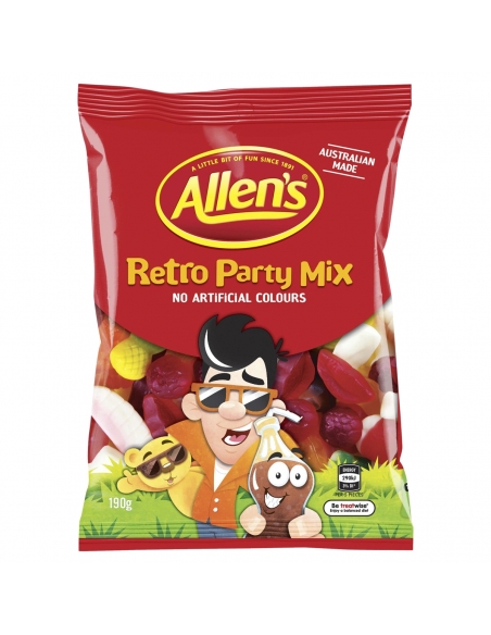 ALLENS RETRO PARTY MIX 190G X 12