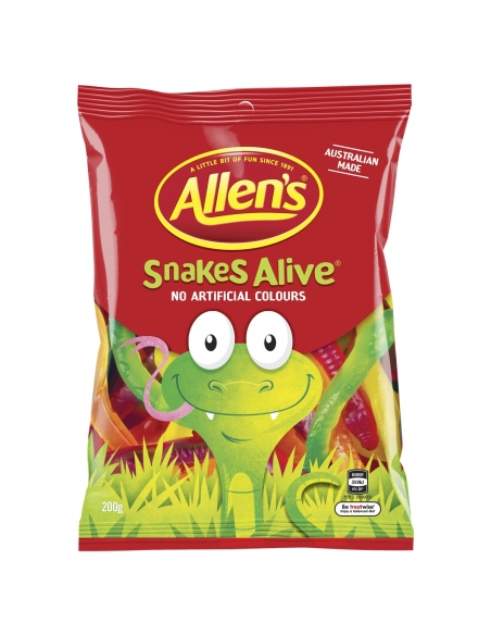 Allens Snake Alive 200g X 12