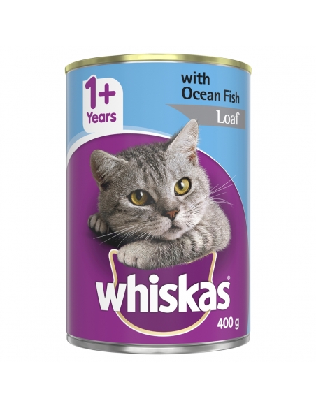 Whiskas Pan de pescado del océano 400g