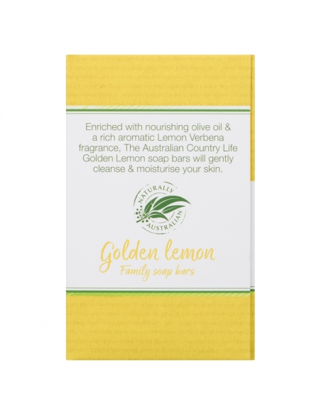 Savon de citron Golden Life 5 Pack x 8