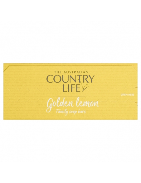 Savon de citron Golden Life 5 Pack x 8