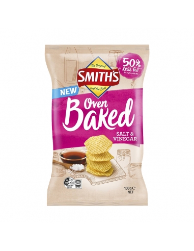 Smith's Baked Salt & Vinegar 130g x 1