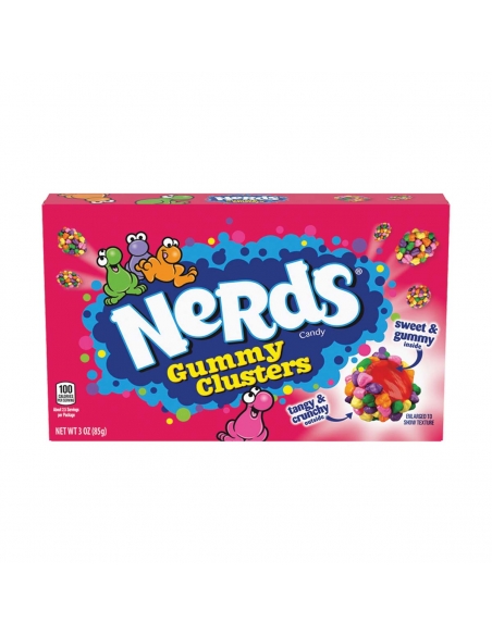 Nerds Cluster Box 85g x 12
